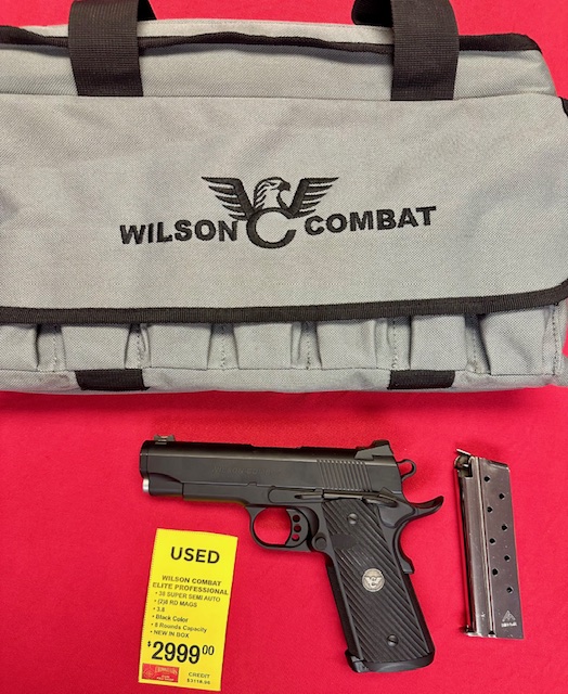 Wilson Combat Elite Professional 38 Super Pistol - Online Gun Auction