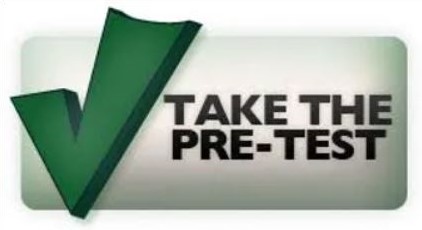 take the pre test